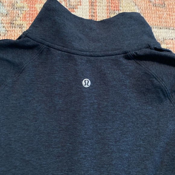 Lululemon Dark Blue Quarter Zip Jacket - Picture 9 of 9